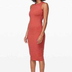 Lululemon Picnic Play Dress Brick Rose